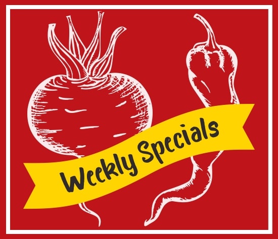 Weekly Specials